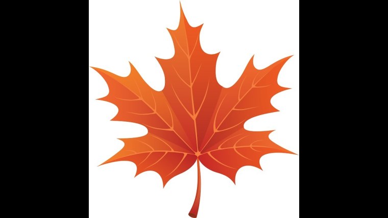 Кленовый лист маленький