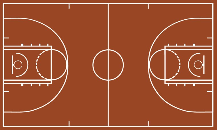 ARCHICAD баскетбольная площадка