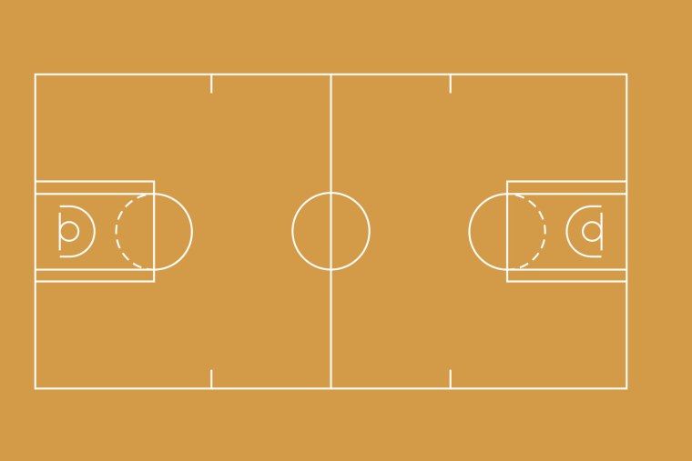 Баскетбольная площадка доска