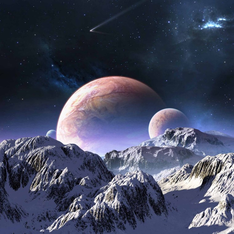 Красивые космические пейзажи