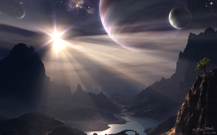 Фэнтези пейзажи