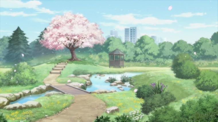 Вечноцветущая Сакура аниме