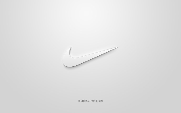 Обои найк белые