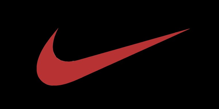 Оранжевый логотип Nike