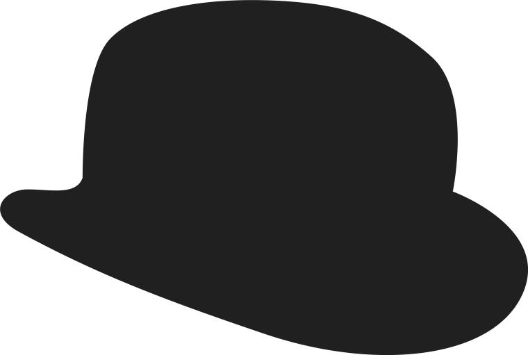 Шляпа силуэт