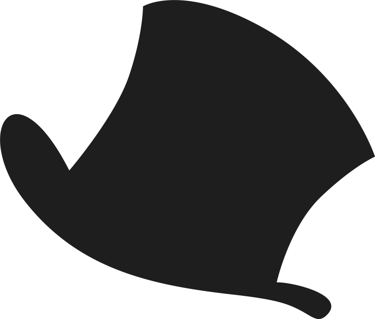 Шляпа трафарет