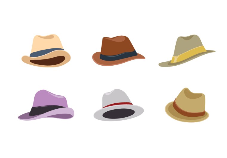 Векторная шляпка