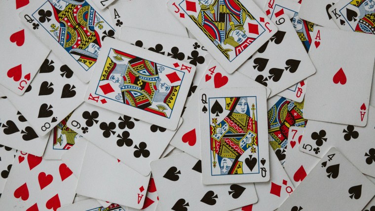 Черная колода карт