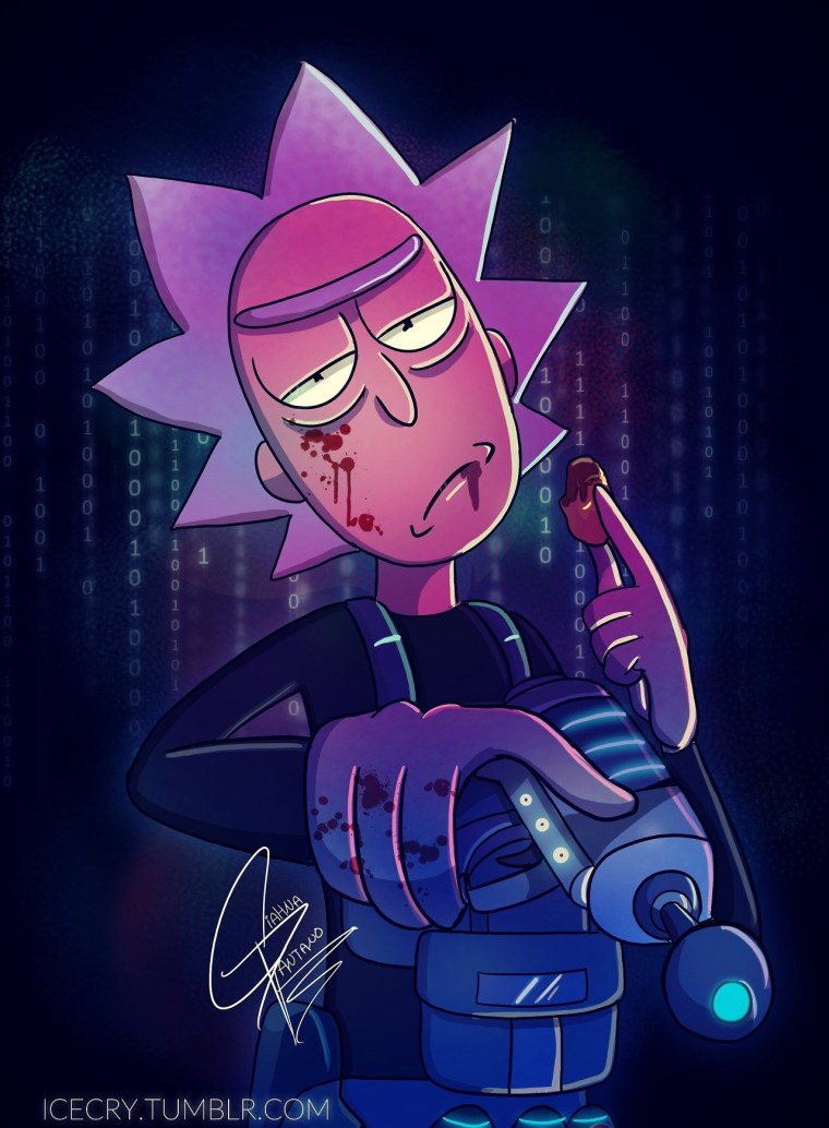 Рик Санчес арт