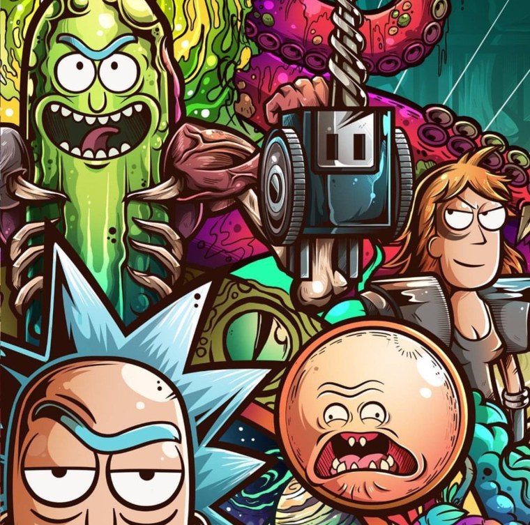 Rick and Morty Постер