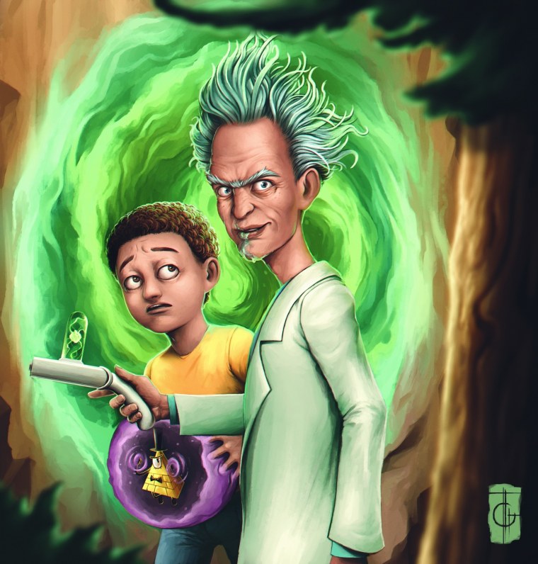 Рик и Морти на аву