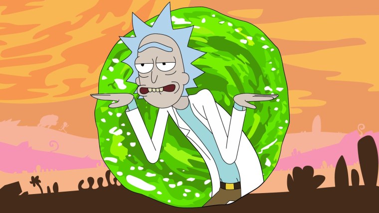 Rick and Morty фон