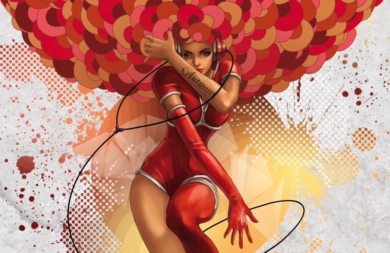 Девушка. Абстракция