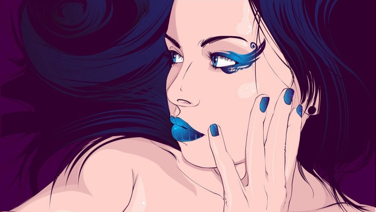 Нарисовать девушку