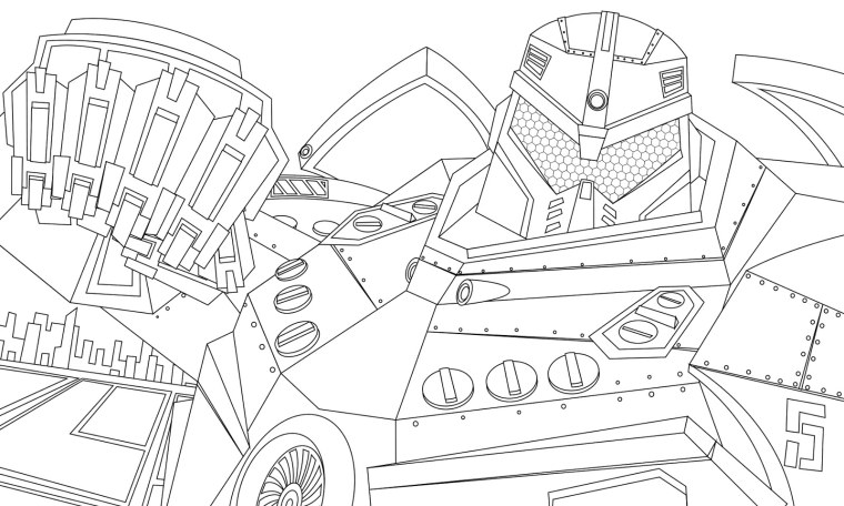 Раскраска Тихоокеанский рубеж Бродяга