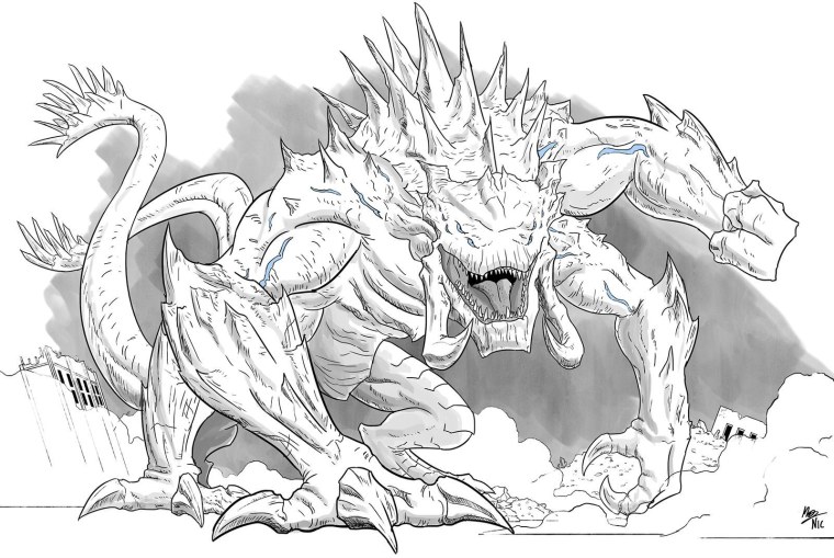 Тихоокеанский рубеж 2 мега кайдзю