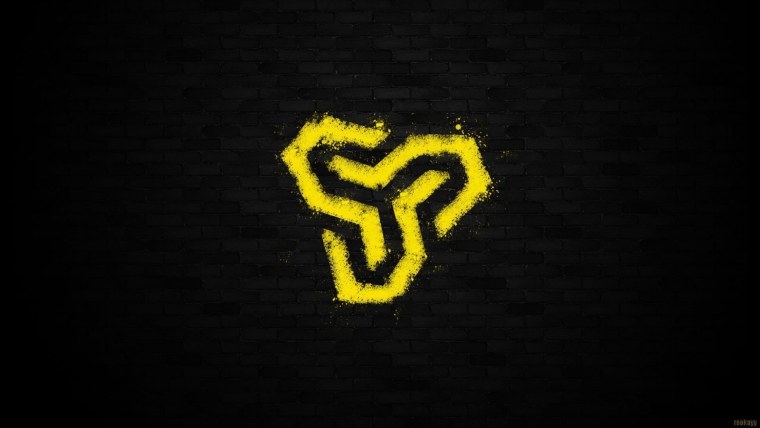 Жёлтые геймерские обои