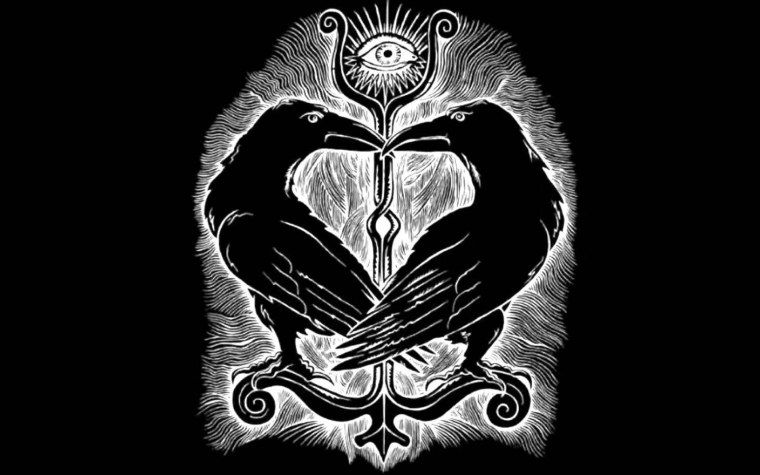 Вороны Одина Хугин и Мунин руны