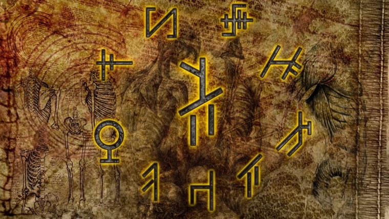 Славянские руны обои