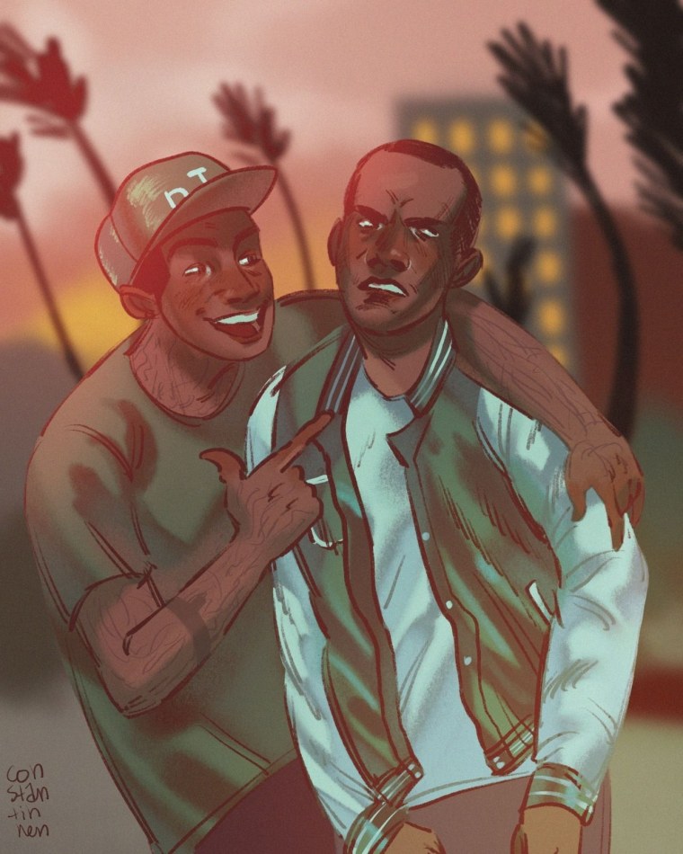 Ламар Дэвис и Франклин Клинтон