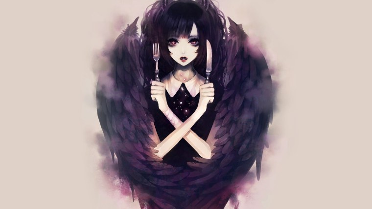 Аниме пацанка демон