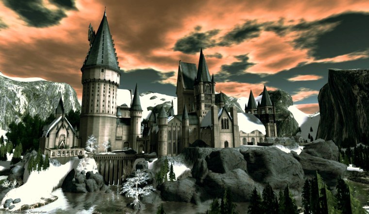 Гарри Поттер Хогвартс 4к