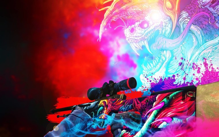 CS go АВП Hyper Beast