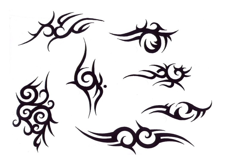 Маленькие узоры для тату