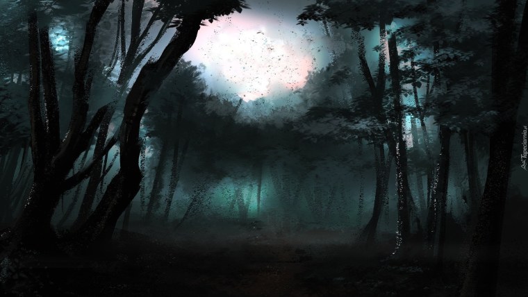 Темный лес Геншин