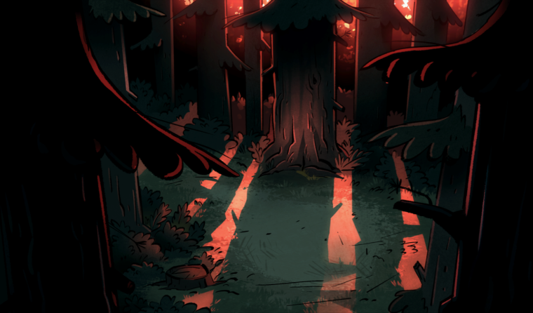 Гравити Фолз лес