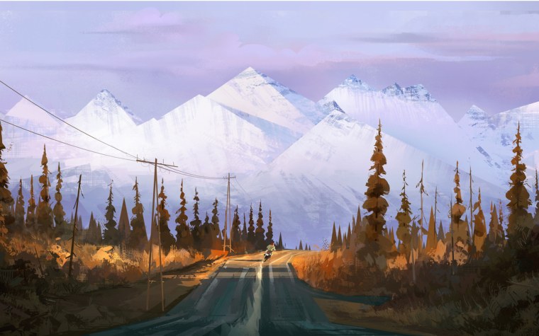 Пейзаж для фотошопа