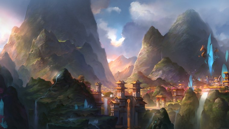 Фэнтези Шамони 3д