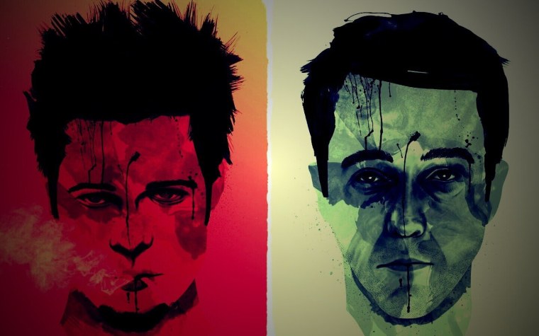 Бойцовский клуб арт Постер