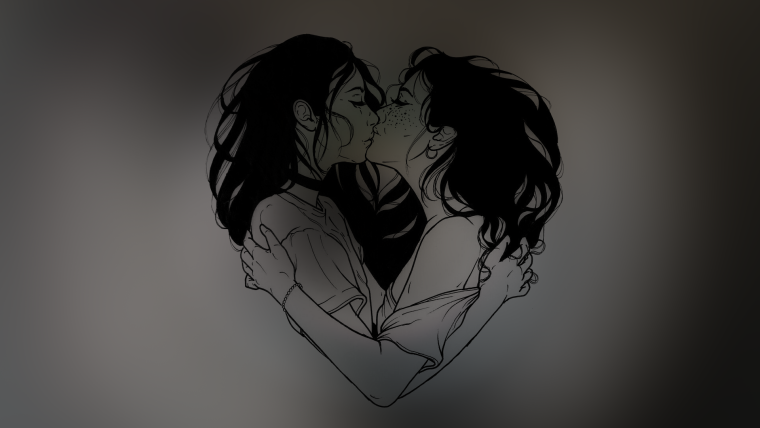 Парные обои для сестер