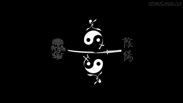 Заставка на рабочий стол Инь и Янь