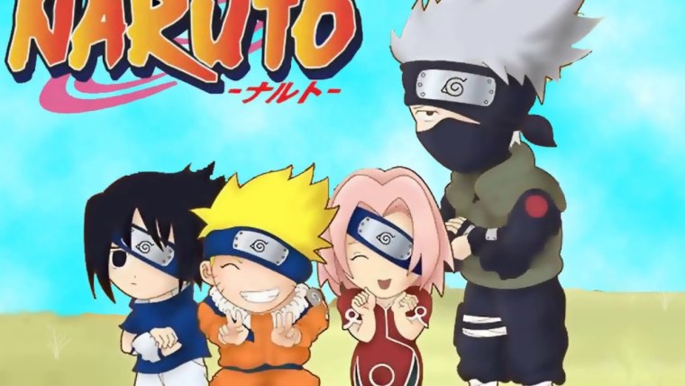 Наруто Чиби команда 7