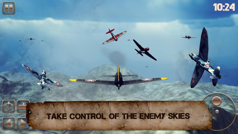 Самолёт и 5 World of warplanes