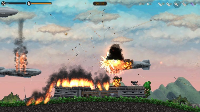 Симулятор самолёта сбоку