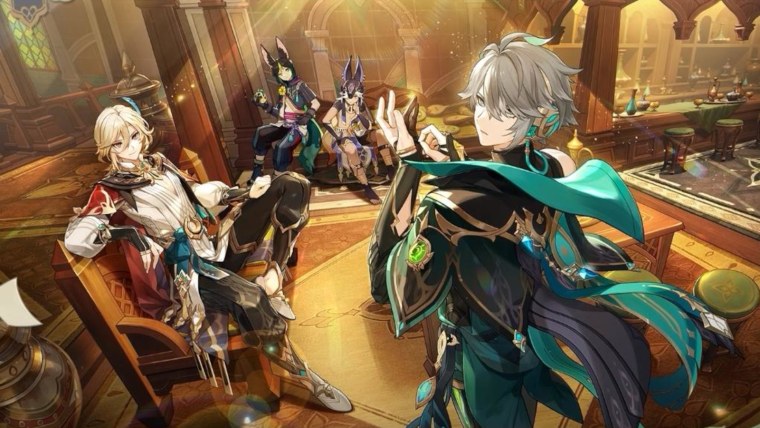 Дракон Венти Геншин