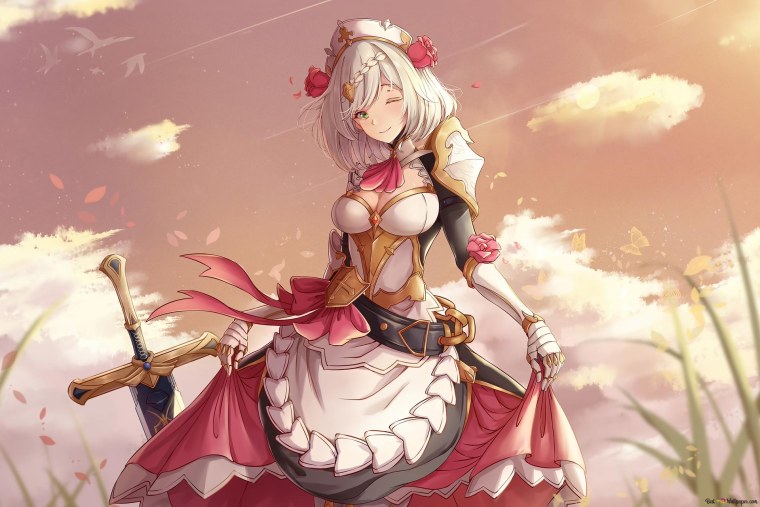 Обои Геншин Минимализм