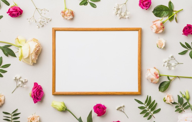 Цветочная рамка