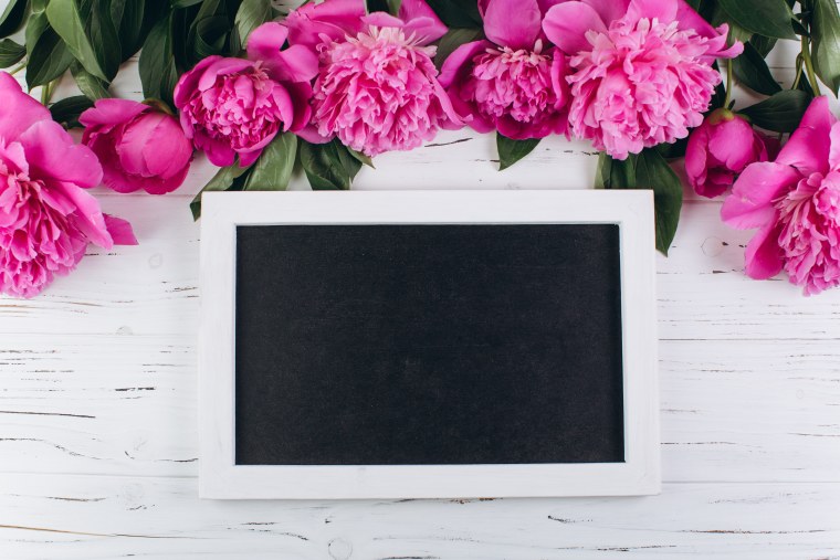 Фотофон пионы