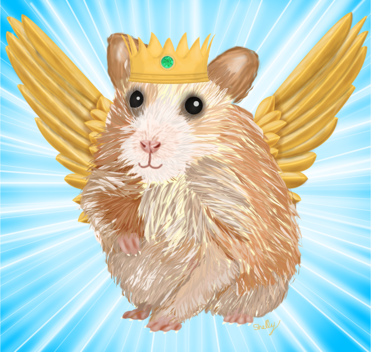 Хомяк с крыльями