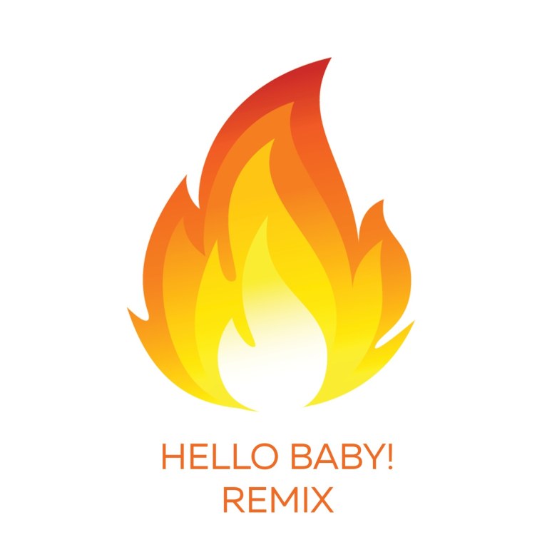 Костер для камина на белом фоне