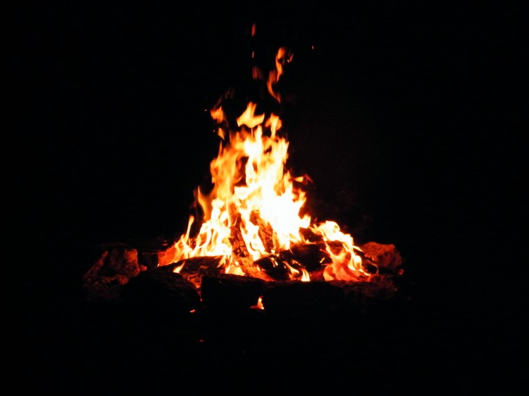 Костер без фона для фотошопа