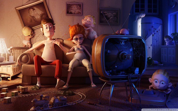 Семьи из фильмов и мультфильмов