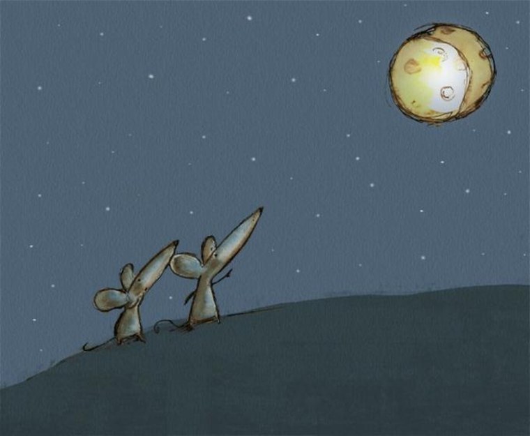 Сказочное изменение облика Луны