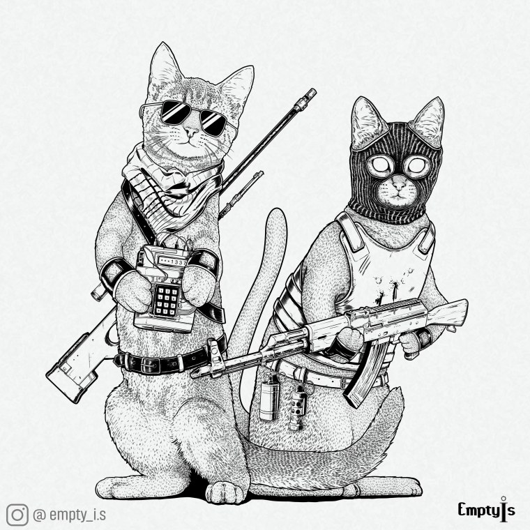 Коты террористы