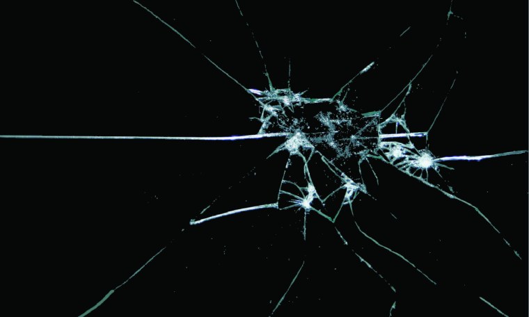 Трещина на рабочем столе