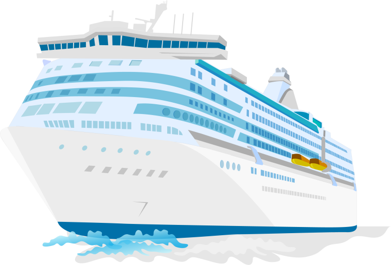 Круизное судно рисунок